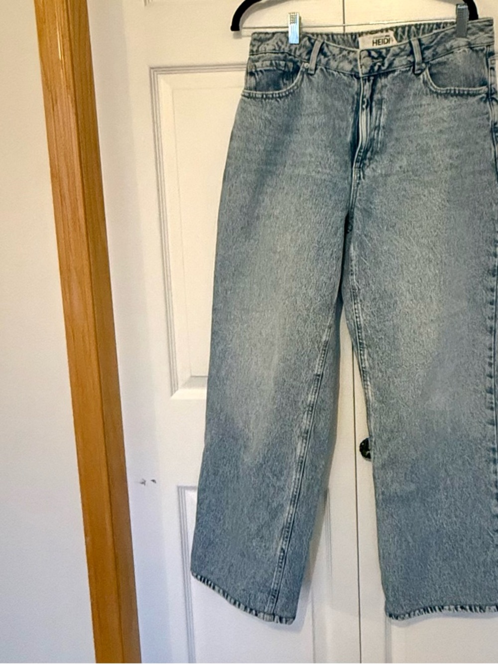 Dynamite Light Wash Blue Wide Leg Jeans